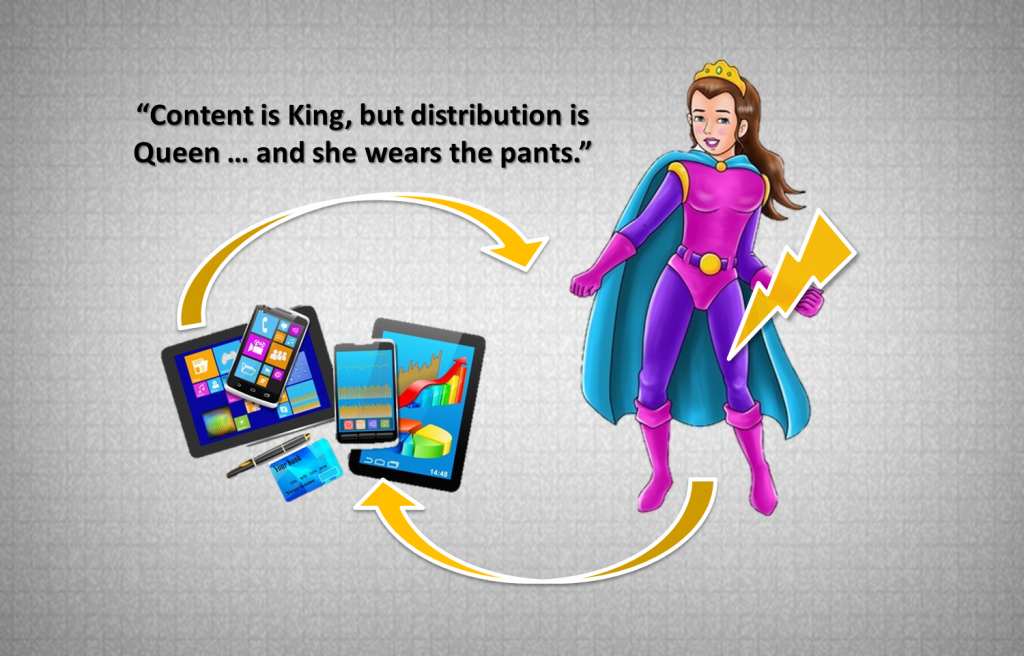 Content is King, Distribution is Queen