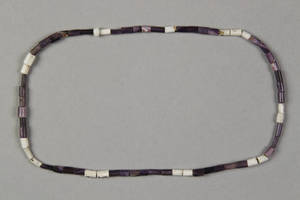 Purple Shell Wampum-Smithsonian